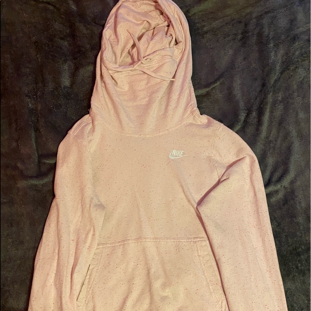 High neck sweatshirt